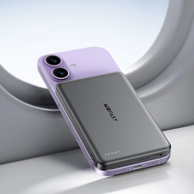 Внешний аккумулятор Acefast Magnetic Fast Wireless Charge Power Bank M35 18W 5000mAh (CCC)(6)