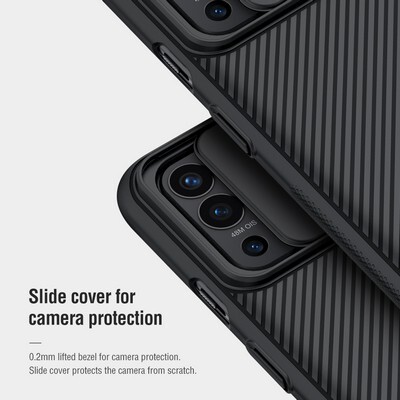 Чехол-накладка Nillkin CamShield Синяя для OnePlus 9R(3)