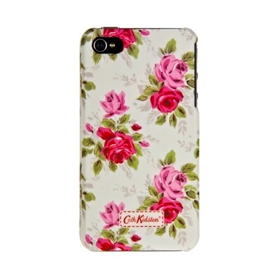 Пластиковый чехол Cath Kidston Flowers Milk White для Apple iPhone 4/4S(1)