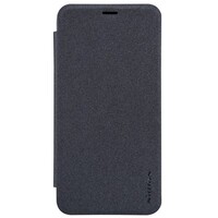 Полиуретановый чехол Nillkin Sparkle Leather Case Black для Meizu M2 mini