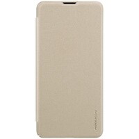 Полиуретановый чехол книга Nillkin Sparkle Leather Case Золотой для Xiaomi 9T\ K20\ K20 Pro