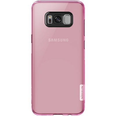 Силиконовый чехол Nillkin Nature TPU Case Pink для Samsung G955F Galaxy S8 Plus(1)