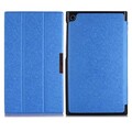 Полиуретановый чехол Book Cover Case Blue для Asus MEMO Pad 7 ME572CL(#1)