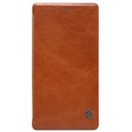 Кожаный чехол Nillkin Qin Leather Case Brown для Sony Xperia C4(#1)