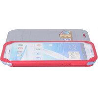 Кожаный чехол книга HOCO Crystal Red для Samsung N7100 Galaxy Note 2