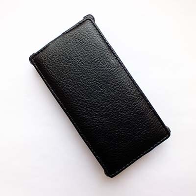 Кожаный чехол Armor Case Black для Highscreen Zera F(1)