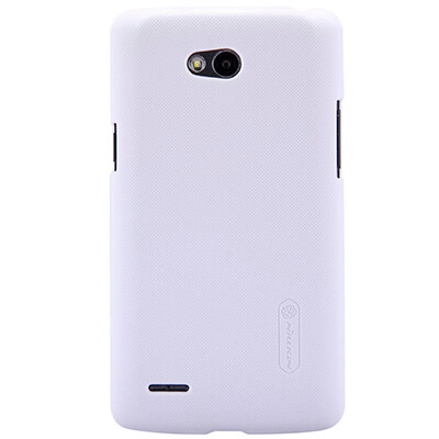 Пластиковый чехол Nillkin Super Frosted Shield White  для LG L80 D380 Dual Sim(1)