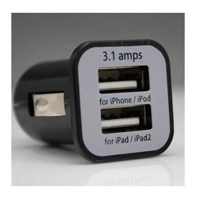 Автомобильное зарядное устройство Usams 2 USB 3100mAh(2)