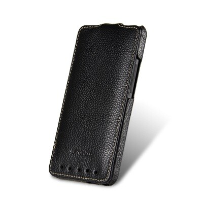 Кожаный чехол Melkco Leather Case Black LC для HTC One M7(2)