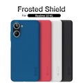 Пластиковый чехол Nillkin Super Frosted Shield Черный для Realme 10 4G(#6)