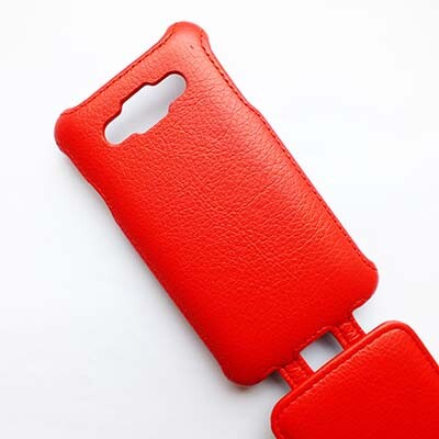 Кожаный чехол Armor Case Red для LG L60 X145(4)