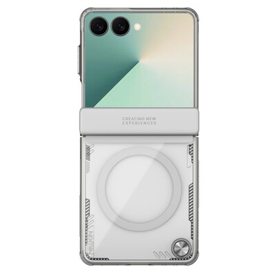 Магнитная накладка Nillkin Iceblade Magnetic Case серый для Samsung Galaxy Z Flip 7(1)