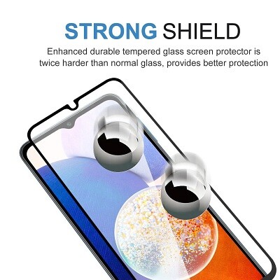 Противоударное защитное стекло Full Glue 0.3mm на полный экран для Samsung Galaxy A34(4)