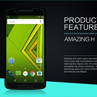 Противоударное защитное стекло Nillkin Amazing H для Motorola Moto X Play(2)