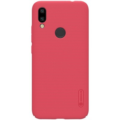 Пластиковый чехол с подставкой Nillkin Super Frosted Shield Красный для Xiaomi Redmi 7(1)