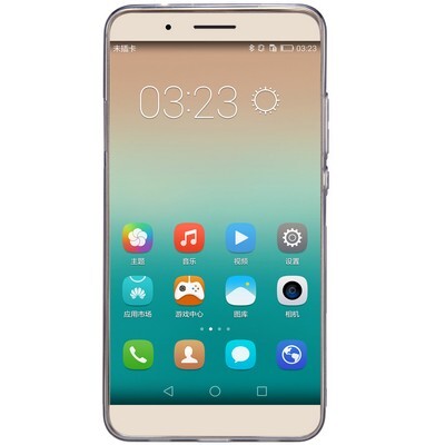 Силиконовый чехол Nillkin Nature TPU Case Grey для Huawei Honor 7i(2)