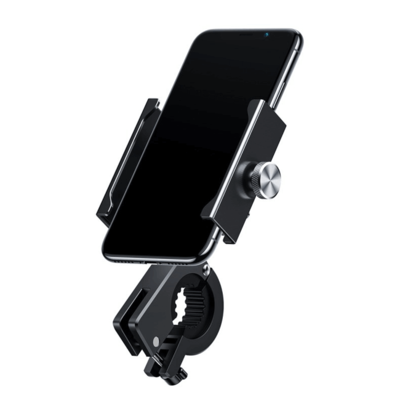 Держатель телефона на руль велосипеда или мотоцикла Baseus Knight Motorcycle holder черный CRJBZ-01(2)