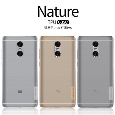 Силиконовый чехол Nillkin Nature TPU Case Grey для Xiaomi RedMi Pro(4)