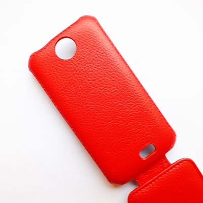 Кожаный чехол Armor Case Red для Lenovo A300T(4)