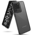 Чехол бампер Ringke Fusion Series прозрачно-черный для Samsung Galaxy S20 Ultra(#1)