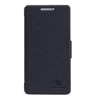 Полиуретановый чехол Nillkin Fresh Series Black для HTC One Dual Sim