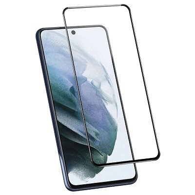 Противоударное защитное стекло Full Glue 0.3mm на полный экран для Samsung Galaxy S21 FE(3)