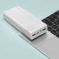 ﻿Портативное зарядное устройство Baseus Mulight PD3.0 Quick charge powerbank 20000mAh белый(#11)
