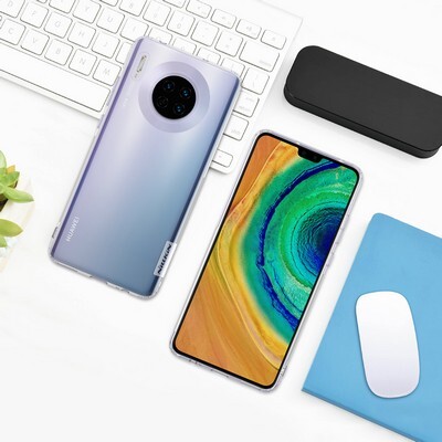 Силиконовый чехол Nillkin Nature TPU Case Прозрачный для Huawei Mate 30(3)