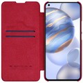 Кожаный чехол Nillkin Qin Leather Case Черный для Huawei Honor 30(#3)