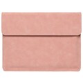 Чехол конверт для ноутбука из Эко-замши DDC Sleave Case 16" розовый для Apple MacBook Pro 16 M1 2021 (MK1E3/A2485)(#2)