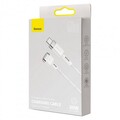 Кабель Baseus CATXC-V02 Baseus Zinc Magnetic Series iP Laptop Charging Cable Type-C to T-shaped Port 60W 2m белый(#9)