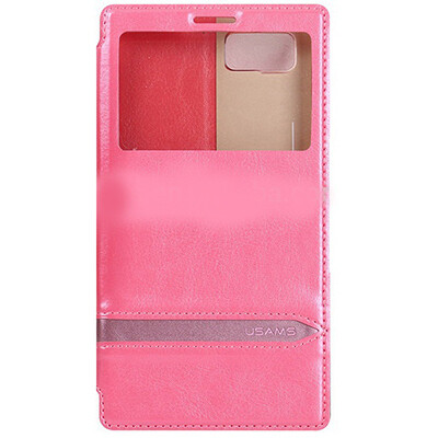 Полиуретановый чехол Usams Merry Series Pink для Lenovo Vibe Z2 Pro K920(2)