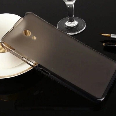 Силиконовый бампер Becolor TPU Case 1mm Grey Mate для Alcatel One Touch Pixi 4(5) 5045D(1)