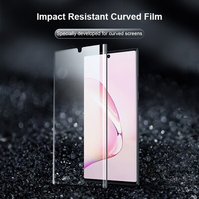 Комплект защитных пленок (2 шт) NILLKIN Impact Resistant Curved Film для Samsung Galaxy Note 20 Ultra(9)