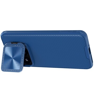 Чехол-накладка Nillkin CamShield Prop Magnetic Синяя  для Xiaomi 14(4)