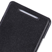 Полиуретановый чехол Nillkin Fresh Series Black  для HTC One M7