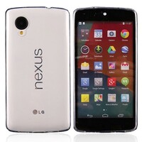 Силиконовый бампер Becolor TPU Case 0.6mm Grey для LG Nexus 5