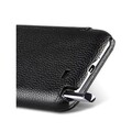 Кожаный чехол книга Melkco Face Cover Book Type Black для Samsung N7100 Galaxy Note 2(#3)