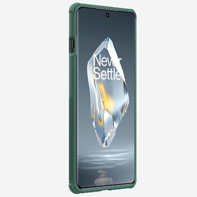 Пластиковый чехол Nillkin Super Frosted Shield Pro Зеленый для OnePlus Ace 3 \12R(2)