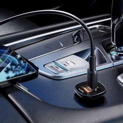 Автомобильное зарядное ACEFAST B1 mini car charger 38W (USB-C & USB-A)(2)