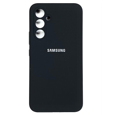 Силиконовый чехол Silicone Case черный для Samsung Galaxy A54(1)