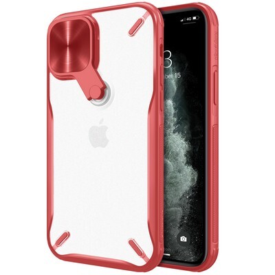 Защитный чехол Nillkin Cyclops Case Красный для Apple iPhone 12 Pro(4)