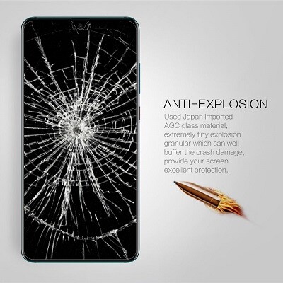 Противоударное защитное стекло с пленкой на камеру Nillkin Amazing H+PRO Anti Explosion для Huawei Mate 20(6)