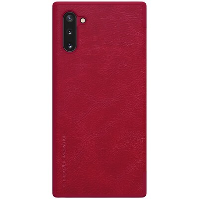 Кожаный чехол Nillkin Qin Leather Case Красный для Samsung Galaxy Note 10(2)
