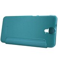 Полиуретановый чехол Nillkin Sparkle Leather Case Blue для HTC One E9/One E9 Plus(#3)