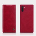 Кожаный чехол Nillkin Qin Leather Case Красный для Samsung Galaxy Note 10(#4)