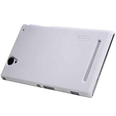 Пластиковый чехол Nillkin Super Frosted Shield White для Lenovo A828T(1)