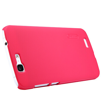 Пластиковый чехол Nillkin Super Frosted Shield Bright Red  для Huawei Ascend C199(3)