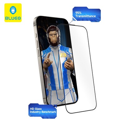 Защитное стекло Blueo Ultra Clear AR Anti-Reflective HD Glass с аппликатором для Apple 18 Pro(3)
