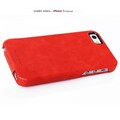 Кожаный чехол Borofone General Series Red для Apple iPhone 5/5s/SE(#3)
